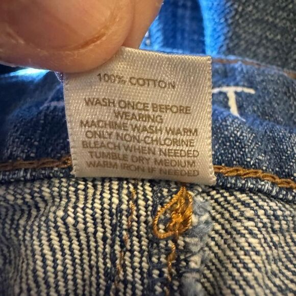 Ann Taylor LOFT Women’s Size 6 Boyfriend Jeans Distressed Medium Wash 100% Cotto - Picture 5 of 6